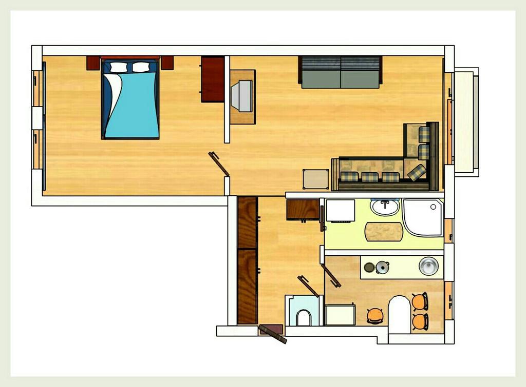 Apartments On Moskovskaja Dnipro Luaran gambar